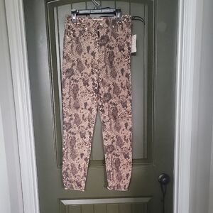 Women's Snake Print Jeans